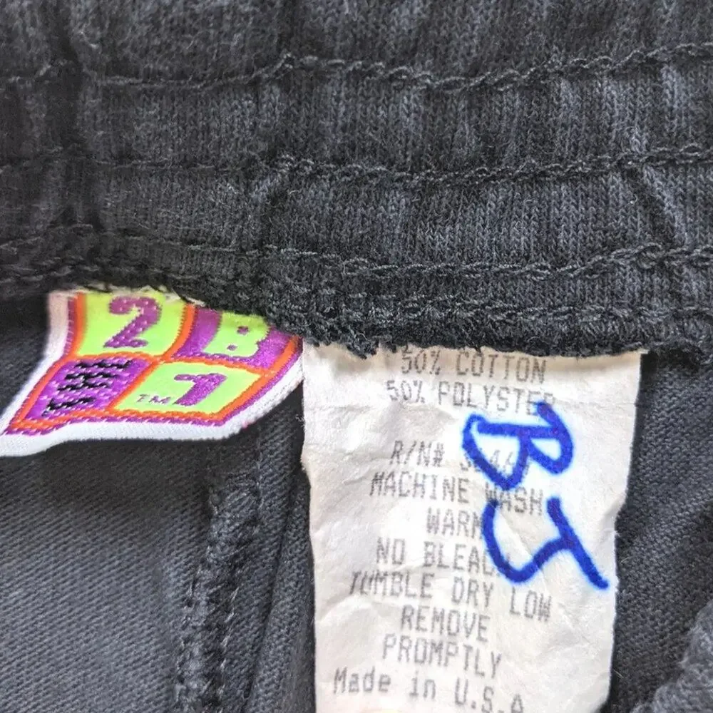 Vintage 2B1 Shorts Unisex Children's Size 18-24m Black